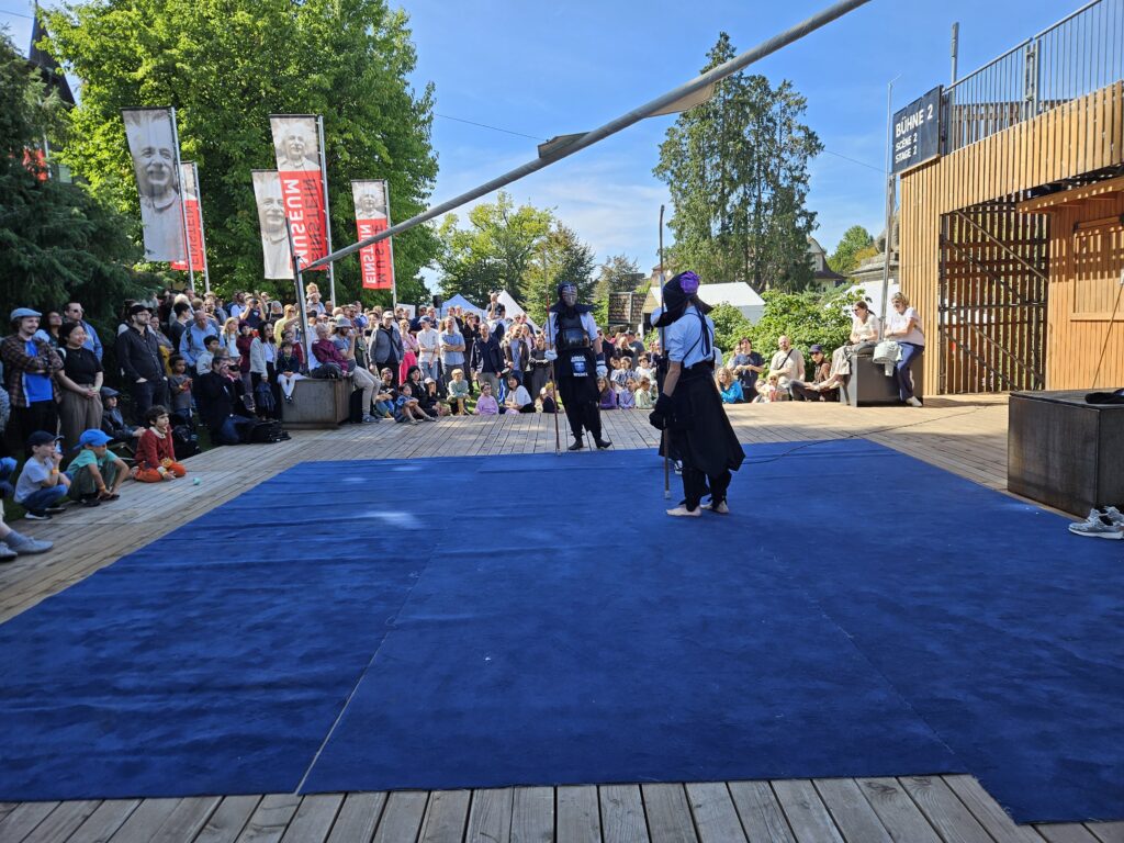 Shiai-Vorführung an der Nihon Matsuri Bern